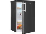 EXQUISIT Kühlschrank "KS16-V-H-040E inoxlook-az", Energieeffizienz: E, inoxlook, az, Rechtsanschlag, wechselbar, Kühlschränke, Kompakt & flexibel – ideal für Küche, Büro & Ferienwohnung, Kühlschrank