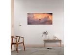 Leinwandbild KOMAR "Flying Balloon - Größe 40 x 90 cm", bunt (farbe bild(er): bunt), B:40cm, Holz, Papier, Bilder, Leinwandbild, Keilrahmenbild mi Echtholzrahmen