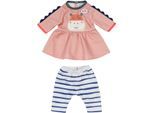 Puppenkleidung BABY BORN "Kleid Dschungel, 36 cm", bunt, Puppenkleidung, Baby, Puppenkleidung, mit Kleiderbügel