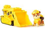 Spielzeug-Auto SPIN MASTER "PAW Patrol, Sust. Basic Vehicle Rubble", bunt, Spielzeugfahrzeuge, KinderB:13cm, Kunststoff, Spielzeug-Auto, zum Teil aus recycelten Material, B:13cm