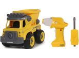 RC-Bagger JAMARA "First RC - Muldenkipper", gelb, Fernlenkfahrzeuge, KinderB:12cm H:10cm, Kunststoff, RC-Bagger, mit Akkuschrauber, B:12cm H:10cm