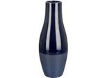 Tischvase GILDE "Vase Sky, bauchig, aus Keramik, Höhe ca. 41 cm", blau, H:41cm Ø:16cm, Keramik, Vasen, Tischvase, wasserdicht
