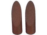 Gardinenstangen-Endstück LIEDECO "Cut" Gr. 1, braun (rostbraun), H:2cm L:7cm Ø:1,6cm, Gardinenstangenendstücke, Gardinenstangen-Endstück, für Gardinenstangen Ø 16 mm