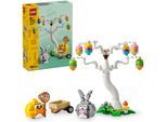 Konstruktionsspielsteine LEGO "Osterhase und Ostereiersuche (40808), LEGO Iconic", bunt, Spielbausteine, Kinder, Kunststoff, Konstruktionsspielsteine, Made in Europe