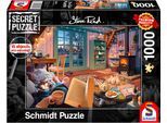 Puzzle SCHMIDT SPIELE "Secret, Im Ferienhaus von Steve Read", bunt, Puzzles, KinderB:69cm H:49cm, Pappe, Motiv, Puzzle, Made in Germany, B:69cm H:49cm