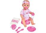 Babypuppe SIMBA "New Born Baby", rosa, Puppen, Baby, Babypuppe, mit rosa Zubehör