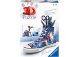 3D-Puzzle RAVENSBURGER "Sneaker - Astronauten im Weltall", bunt, Puzzles, KinderB:7,6cm H:13,5cm T:21,4cm, Kunststoff, 3D-Puzzle, Made in Europe, B:7,6cm H:13,5cm T:21,4cm