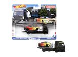 Spielzeug-Auto HOT WHEELS "Hot Wheels Premium Car Team Transport Sortiment", bunt, Spielzeugfahrzeuge, Kinder, Spielzeug-Auto, im Maßstab 1:64, Variante nicht wählbar