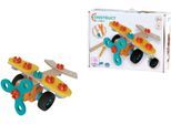 Konstruktionsspielsteine EICHHORN "Constructor Mini Flugzeug", bunt, Spielbausteine, Baby, Holz, Kunststoff, Konstruktionsspielsteine