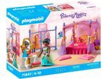 Konstruktions-Spielset PLAYMOBIL "Prinzessinnen-Schlafzimmer mit Ankleide (71847), Princess Magic", bunt, Spielbausteine, Kinder, Kunststoff, Konstruktions-Spielset, Made in Europe