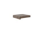 Bankauflage LYCCE "Bankauflage Bankauflage Klemmkissen 1 Leiste 1er Pack", braun (taupe), B:40cm H:8cm T:38cm, Obermaterial: 90% Polyester PES. 10% Nylon NY., Polsterauflagen, Bankauflage, 3