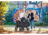 Kindersitzerhöhung PINOLINO, Baby, grau (anthrazit), Polyester, Kindersitze Kindersitzerhöhung, für Klappbollerwagen »Cruiser«