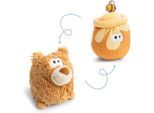 Kuscheltier NICI "Let Me Out, Bär mit Wendefunktion, 15cm", braun, Plüschfiguren, KinderB:12cm H:15cm L:11cm, Plüsch, Polyester, Kuscheltier, 2in1 Wendeplüschtier, B:12cm H:15cm L:11cm