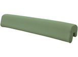 Wickelaufsatz PAIDI "Kopfschutz mit Mikrofaserbezug, Kantenschutz", grün (nordic grün), B:78cm H:11,8cm T:7cm, Schaumstoff, Wickelaufsätze, Wickelaufsatz, extra weich gepolstert, passt auf jede Wickelkommode, waschbar