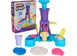 Kreativset SPIN MASTER "Kinetic Sand - Soft Serve Ice Cream Station 397g", bunt, Kreativsets, Kinder, Kreativset