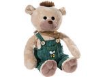 Kuscheltier HEUNEC "Latzhosen-Gang, Bär Hugo Honig", bunt, Plüschfiguren, KinderB:18cm H:35cm T:15cm, Polyester, Kuscheltier, B:18cm H:35cm T:15cm