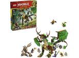 Konstruktionsspielsteine LEGO "Der Drache des Lebens (71859), LEGO Ninjago", bunt, Spielbausteine, Kinder, Kunststoff, Konstruktionsspielsteine