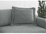 Sofakissen TRENDMANUFAKTUR "Bourbon", grau (grau pinstripe), B:70cm H:12cm T:70cm, Stoff, Polsterauflagen, Sofakissen, modernes Flatkissen 70x70 cm, in trendigem Cord erhältlich, universal