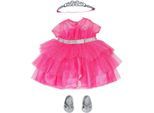Puppenkleidung BABY BORN "Prinzessinnen-Outfit, 43cm", bunt, Puppenkleidung, Baby, Puppenkleidung