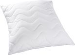 Synthetikkopfkissen KBT BETTWAREN "Body Soft Kopfkissen", weiß, B:80cm L:80cm, Bezug: 52% Polyester, 48% Baumwolle, Kopfkissen, Synthetikkopfkissen