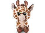 Kuscheltier NICI "Glubschis, Giraffe Halla, 25 cm", braun (braun, beige), Plüschfiguren, KinderB:15cm H:25cm T:11,5cm, Plüsch, Polyester, Kuscheltier, B:15cm H:25cm T:11,5cm