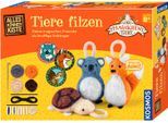 Kreativset KOSMOS "AllesKönnerKiste, Die Schule der magischen Tiere, Tiere filzen", bunt, Kreativsets, Kinder, Filz, Karton, Kunststoff, Metall, Pappe, Kreativset