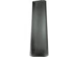 Dekovase LEONARDO "GK/Vase TURNO", grau, B:14,5cm H:42cm T:11,5cm, Glas, Vasen, Dekovase