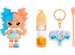 Minipuppe YUMMILAND "Yummiland Lip Gloss Doll- Mystery Color Change - Gwen Gummybear", bunt, Puppen, Kinder, Minipuppe