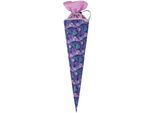 Schultüte MCNEILL "Dschungel", Kinder, Gr. B/H/L: 70cm, grün (dschungel), Polyester, Papierdekoration Schultüte, Made in Europe