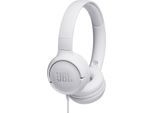 JBL On-Ear-Kopfhörer "TUNE 500", weiß, Kopfhörer, On-Ear-Kopfhörer