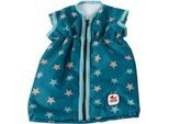 Puppen Schlafsack CHIC2000 "Brombeere", blau (sternchen türkis), Puppenausstattungen, KinderB:27cm H:2cm T:45cm, Polyester, Puppen Schlafsack, B:27cm H:2cm T:45cm