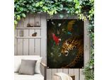 Poster REINDERS "Dschungeltiere", bunt (farbe bild(er): bunt), B:60cm H:80cm T:0,1cm, Leinwand, Bilder, Poster, Outdoor für Garten oder Balkon