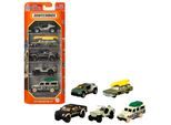 Spielzeug-Auto MATCHBOX "Matchbox Fahrzeuge 5-Pack, sortierte Lieferung", bunt, Spielzeugfahrzeuge, Kinder, Metall, Spielzeug-Auto, im Maßstab 1:64, Variante nicht wählbar