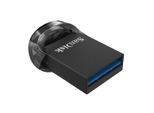 SANDISK USB-Stick "Cruzer Ultra Fit 512GB, USB 3.1", schwarz, 512GB GB, USB-Sticks, USB-Stick