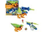 Actionfigur VTECH "Switch & Go Dinos - Combo Velociraptor", bunt, Spielfiguren, KinderB:16,3cm H:16,5cm T:11,6cm, Kunststoff, Actionfigur, mit Licht und Sound, B:16,3cm H:16,5cm T:11,6cm