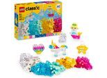 Konstruktionsspielsteine LEGO "Zauberbox mit durchsichtigen Steinen (11040), LEGO Classic", bunt, Spielbausteine, Kinder, Kunststoff, Konstruktionsspielsteine, Made in Europe