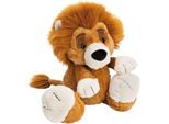 Kuscheltier NICI "Wild Friends, Löwe King Kimari, 50 cm schlenkernd", braun, Plüschfiguren, KinderB:25cm H:50cm L:25cm, Kuscheltier, B:25cm H:50cm L:25cm