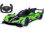 RC-Auto JAMARA "Lamborghini SC63 LMDH 1:14 grün 2,4GHz", grün, Fernlenkfahrzeuge, KinderB:14cm H:8,9cm T:35,7cm, RC-Auto, mit LED Licht, B:14cm H:8,9cm T:35,7cm
