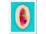 Bild QUEENCE "Jonathan", bunt (farbe rahmen: schwarz, farbe bild(er): bunt), B:30cm H:40cm, Acrylglas, Holz, Papier, Bilder, Bild, HD Premium Poster-Druck inkl. Holzrahmen