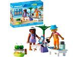 Konstruktions-Spielset PLAYMOBIL "Pärchenausflug an den Strand (71908), My Life", bunt, Spielbausteine, Kinder, Kunststoff, Konstruktions-Spielset, Made in Europe