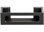 Ablageelement WENKO "Turbo-Loc Bralia", schwarz, B:30cm H:8,5cm T:12cm, ABS-Kunststoff, Regale, Ablageelement, Befestigen ohne Bohren