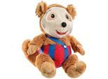 Kuscheltier SCHMIDT SPIELE "Bobo Siebenschläfer Plüsch", bunt (braun, rot, blau), Plüschfiguren, KinderH:25cm, Kuscheltier, H:25cm