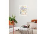 Leinwandbild KOMAR "Disney Classics Bonjour", bunt (farbe bild(er): bunt), Disney, 1 Stk., Vlies, Bilder, Leinwandbild, 30 x 40 cm (Breite x Höhe) - Kinderzimmer, Dekoration