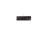 CHERRY Tastatur "KC 6000 SLIM Kabelgebundene Tastatur, Schwarz, USB", schwarz, B:17cm H:3,3cm T:45,3cm, Tastaturen, Tastatur