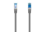 HAMA LAN-Kabel "Netzwerkkabel CAT-6, 1Gbit/s F/UTP geschirmt 20m", grau, 2.000cmcm, Kabel, LAN-Kabel