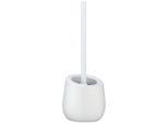WC-Garnitur WENKO "Badi", weiß, H:38cm L:13,5cm Ø:13,5cm, Keramik, Reinigungsbürsten, WC-Garnitur, Keramik