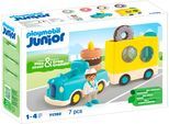 Konstruktions-Spielset PLAYMOBIL "Verrückter Donut Truck mit Stapel- und Sortierfunktion (71702)", bunt, Spielbausteine, Baby, Kunststoff, Konstruktions-Spielset, JUNIOR; Made in Europe