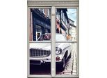 Wandsticker QUEENCE "Auto", bunt, B:40cm H:60cm T:0,1cm, Wandtattoos, Wandsticker, Wandsticker, Wandbild, selbstklebend, 3D, Fenster
