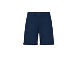 Chinoshorts OXMO "Chinoshorts OXKvita", Damen, Gr. 34, N-Gr, blau (marineblaus), Obermaterial: 99% Baumwolle CO. 1% Elasthan EL., Hosen Chinoshorts