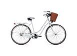 Möbelix , Weiß , Metall , 25x140x60 cm , Freizeit, Fahrräder & Zubehör, City-Bikes